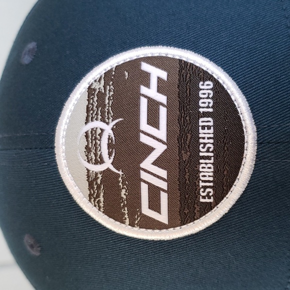 Cinch Hat Cowboy Hat Western Hat Cachucha Vaquera S/M Flexfit Solid Back - Picture 9 of 10